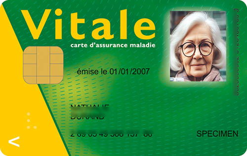 carte vitale mise à jour par la pharmacie du Pont